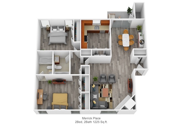 Floorplan - Merrick Place