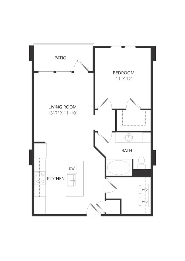 Floorplan - Lofts at Watters Creek Apartments