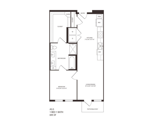 Floorplan - The Boheme