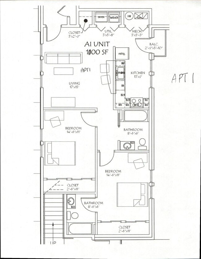 Interior Photo - Quarters - 118 E 7th Street