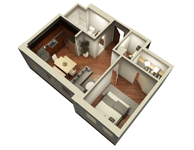 Floorplan - Somerset Place Apartments