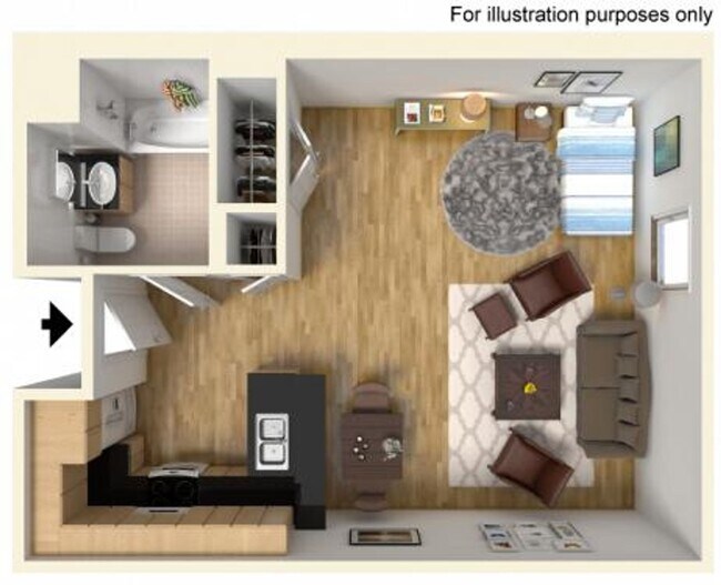 Floorplan - Brookview Commons East - Great Downtown Living