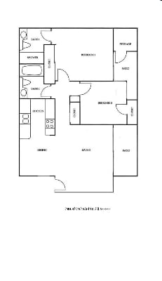 2BR/2BA - Canoga Plaza Apartments