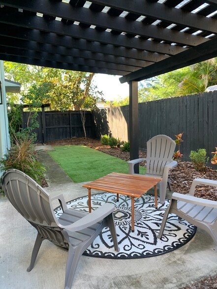 Prívate Garden with turf - 1202 N Andrews Ave
