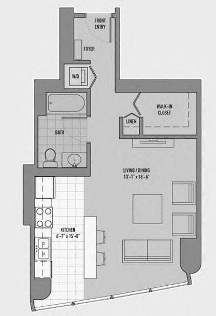 Floorplan - Atwater Apartments