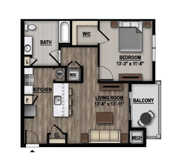 Floorplan - Parc at Princeton Junction