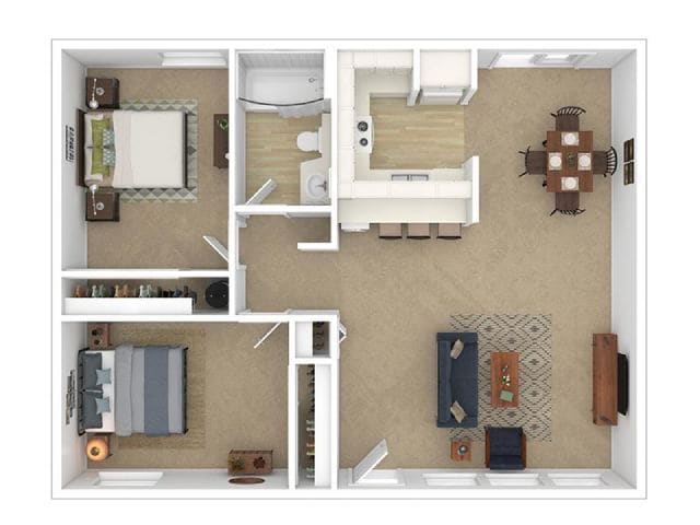 Floorplan - Peaks at Ellis View