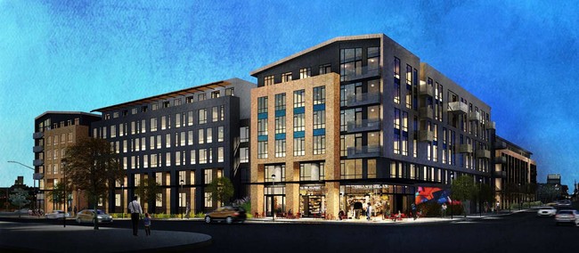 Railyards Residential corner - The AJ