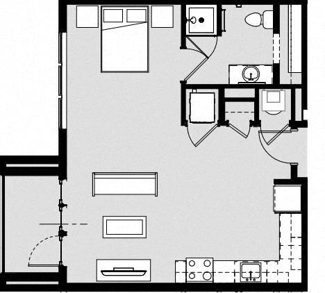 Floorplan - Harbor Side at Conwood Flats