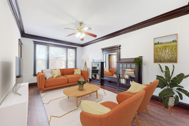 Dining/Living room - 4859 S. Champlain Avenue