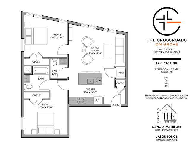 Floorplan - The Crossroads on Grove