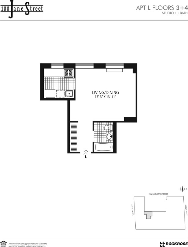 Floorplan - 100 Jane St