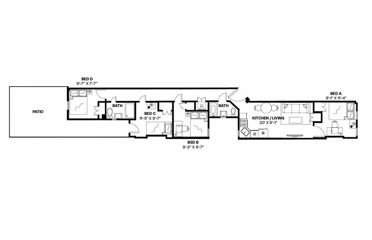 Building Photo - Room in Shared 4 bed/2 bath home