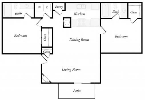 2x2_936sf_Solaire.jpg - Solaire Apartments