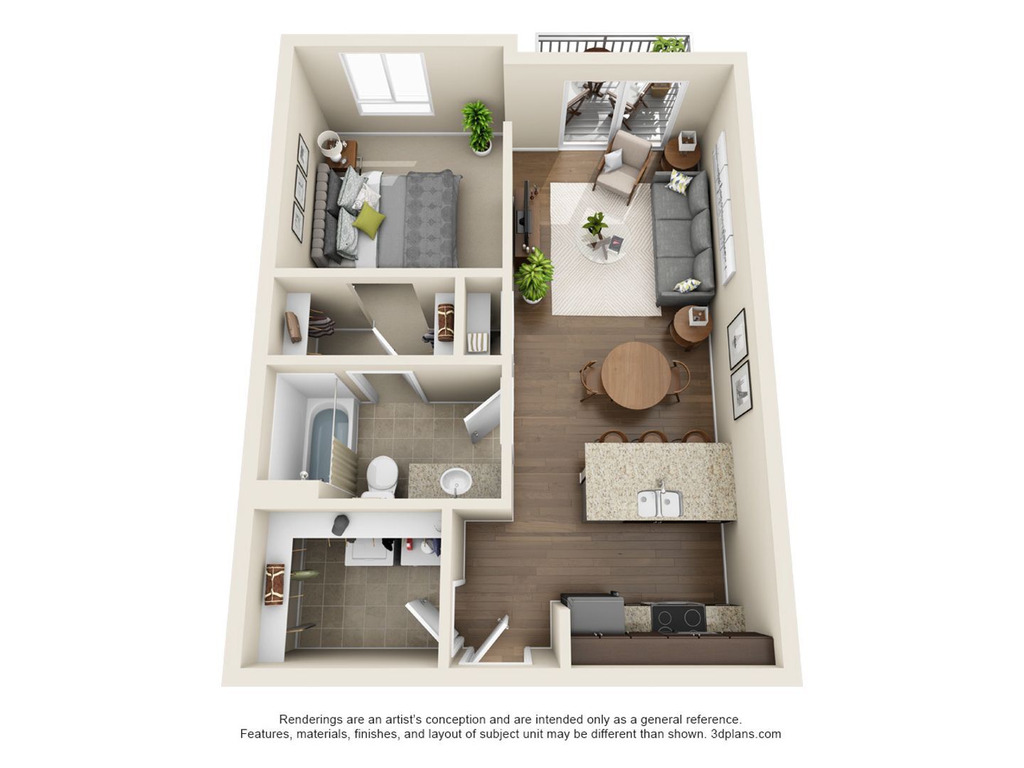 Interior Photo - Cottage Grove I - Bldg 1