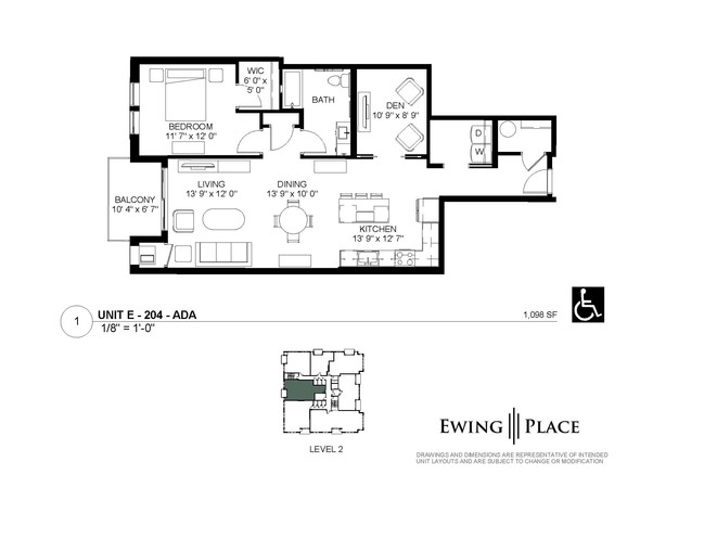 Floorplan - Ewing Place