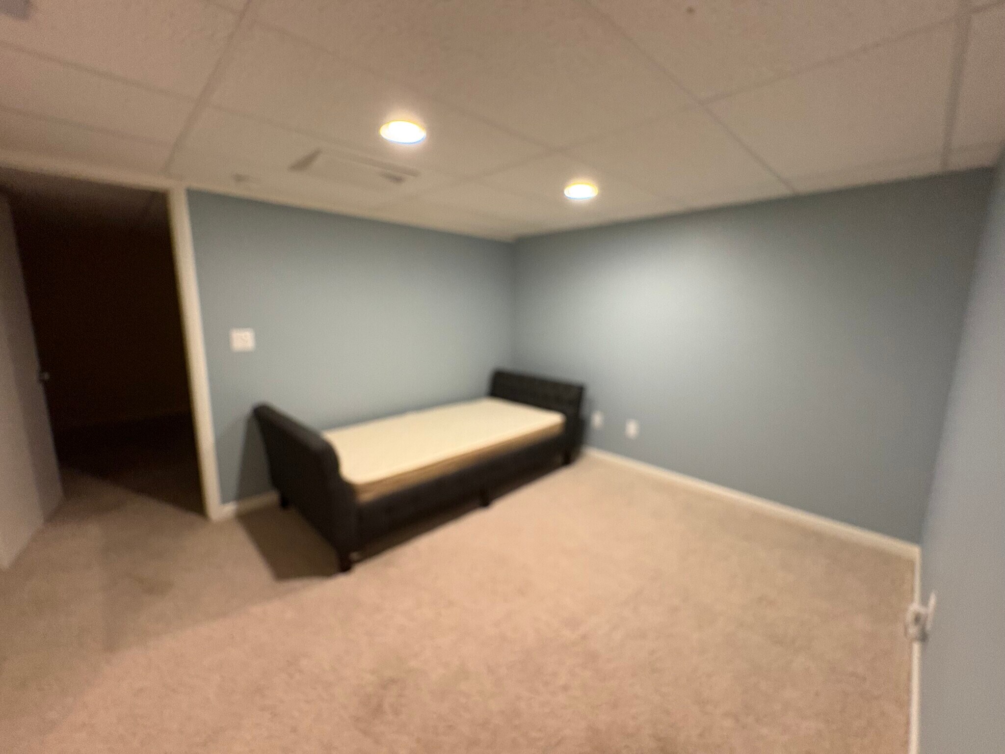 Lower Level Spare Room (home office / playroom) - 4639 Burgundy Ln