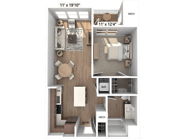Floorplan - Avalon Princeton Circle