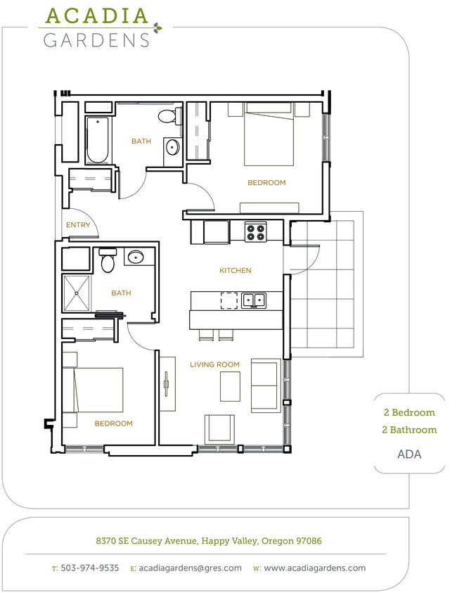 Floorplan - Acadia Gardens