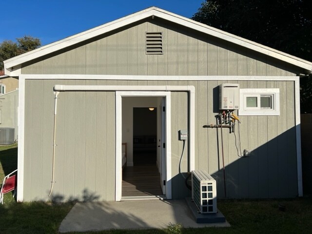 View from the backyard into the bedroom - 3213 Maine Ave