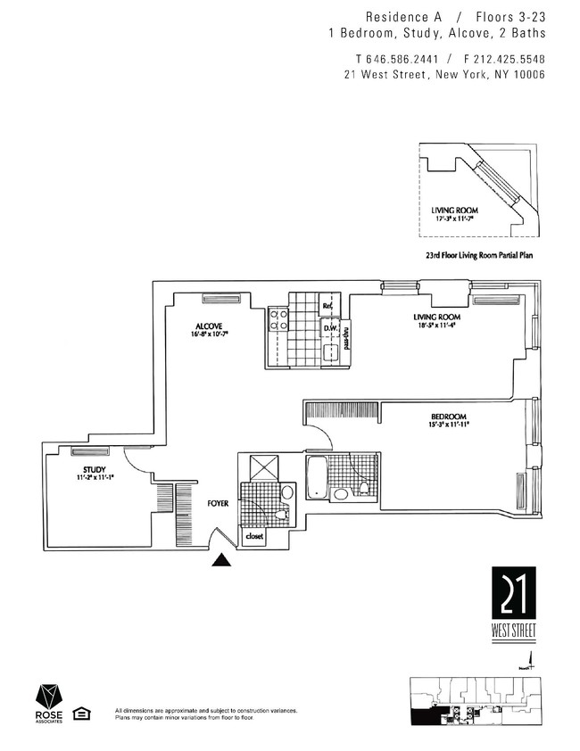 Floorplan - 21 West Street