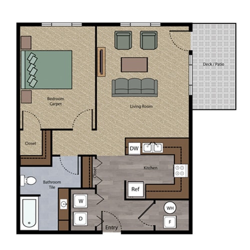 Floorplan - The Apartments at Lux 96
