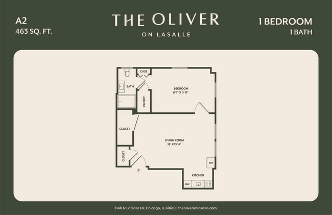 Floorplan - The Oliver on LaSalle
