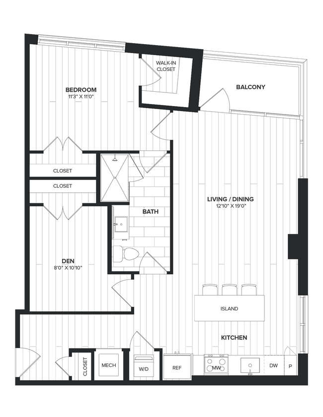 Floorplan - The Milton