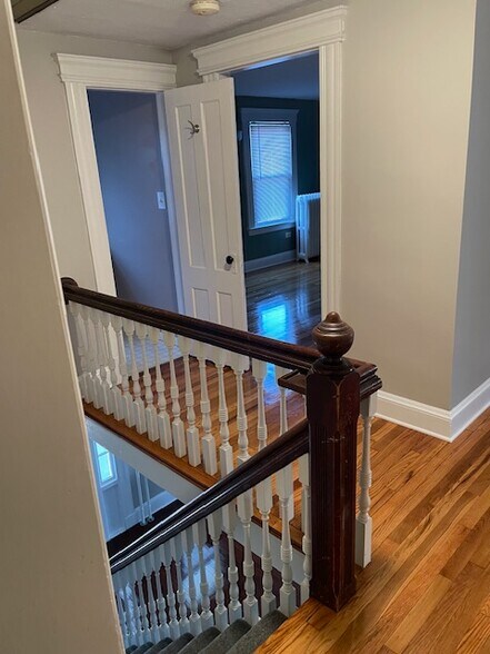 Upstairs hall - 381 Ward St