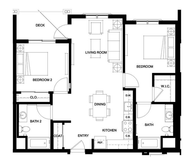 Floorplan - 353 Main Street Family Apartments