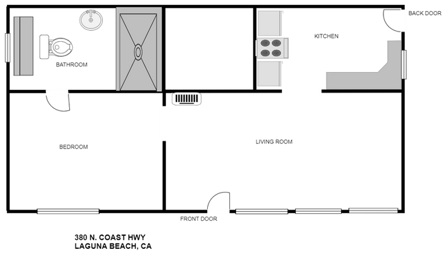 Building Photo - Stunning one bedroom one bath located on pch!