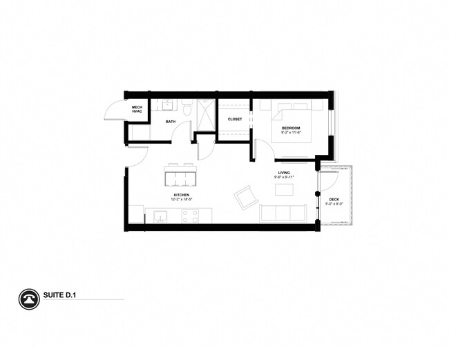 Floorplan - Telegraph Flats