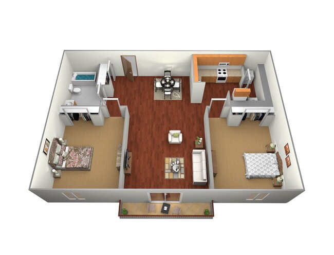 Floorplan - Lakestone Apartments