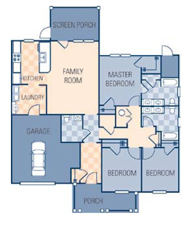 Floorplan - NCBC Gulfport Homes