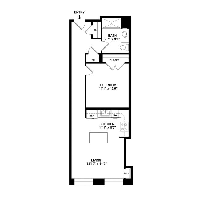 Floorplan - The Residences on Appleton, A 55+ Community