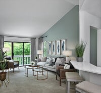 Furnished 2 Bedroom Model - River Oaks Apartments of Rochester Hills