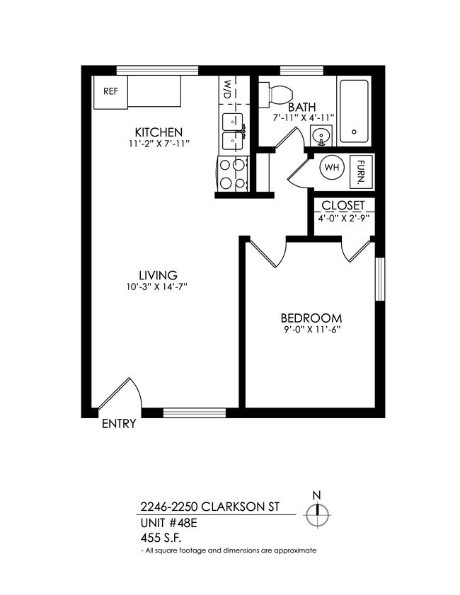 Floorplan - 2246-2250 Clarkson