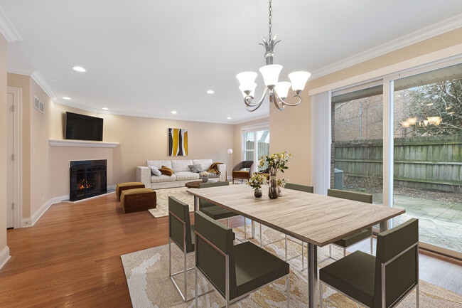 Staged Living Room - 470 Green Bay Rd