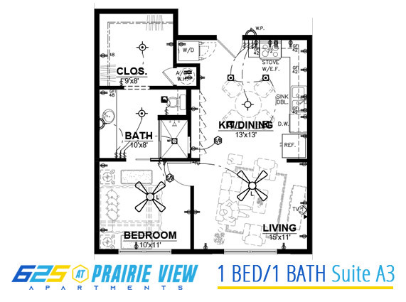 Floorplan - 625 at Prairie View