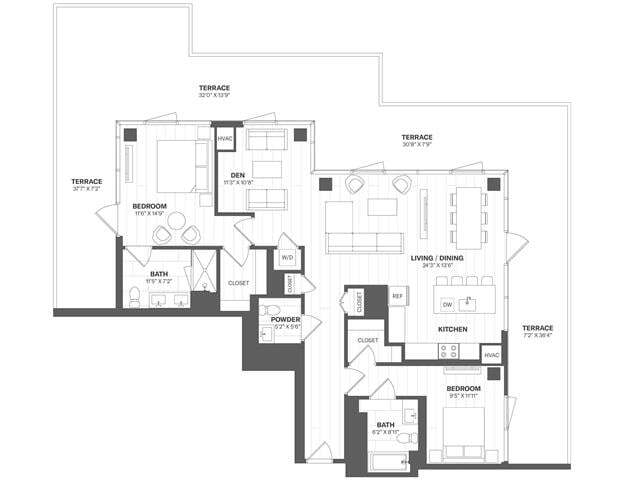 Floorplan - The Tides