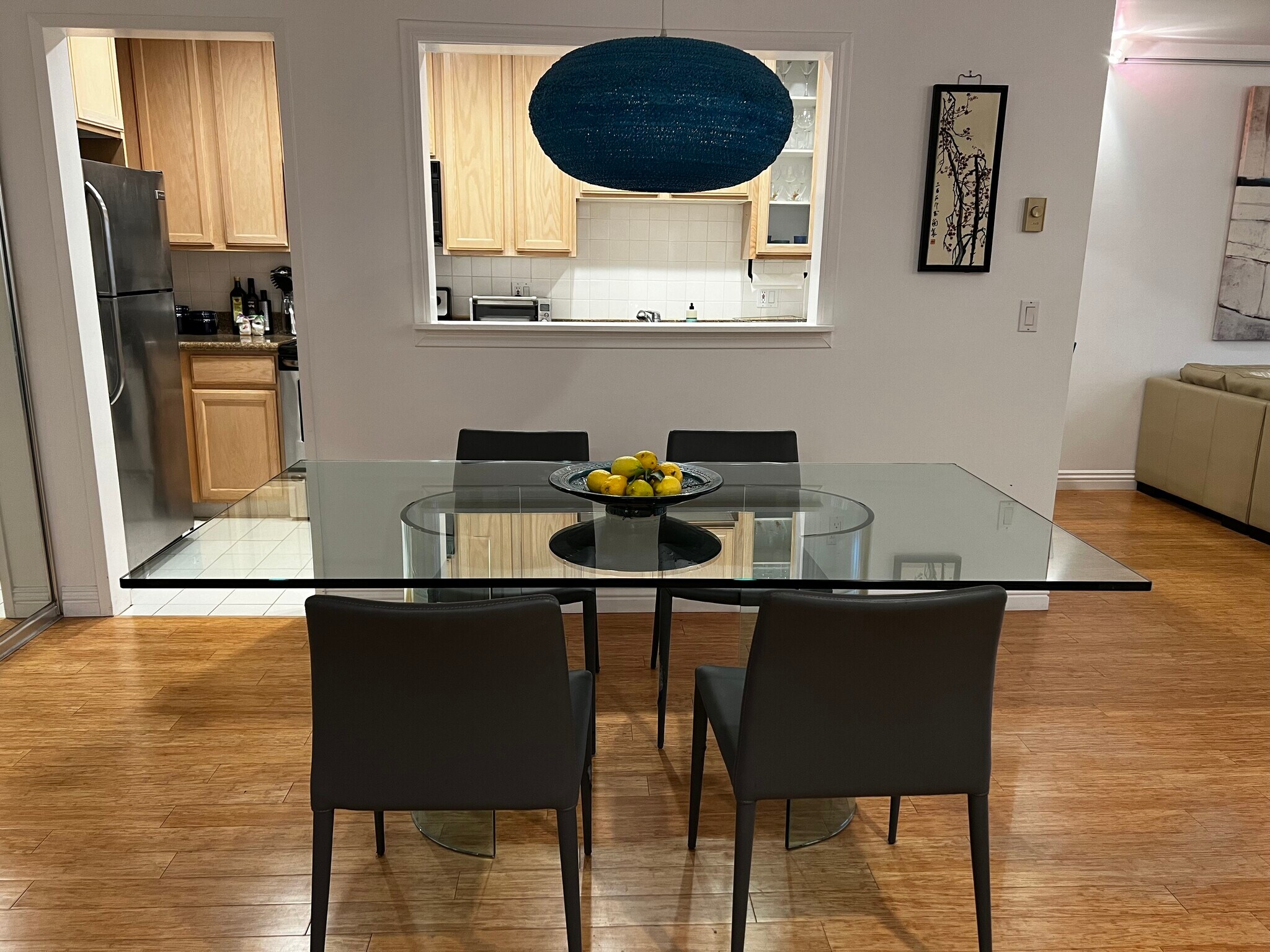 Dining table outside kitchen - 901 10th St