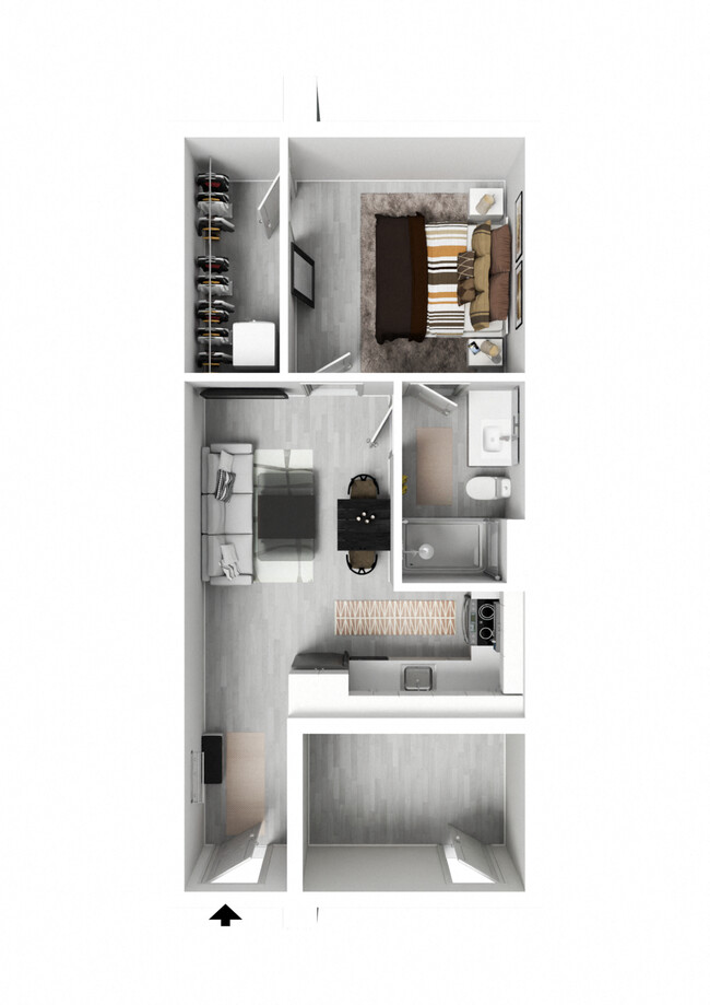 Floorplan - Parkview Lofts Apartments