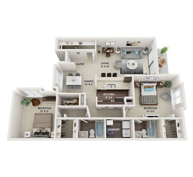 Floorplan - The Ascent at Farmington Hills