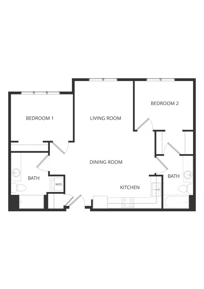 Frederick 2B 2x2 - Frederick Lofts