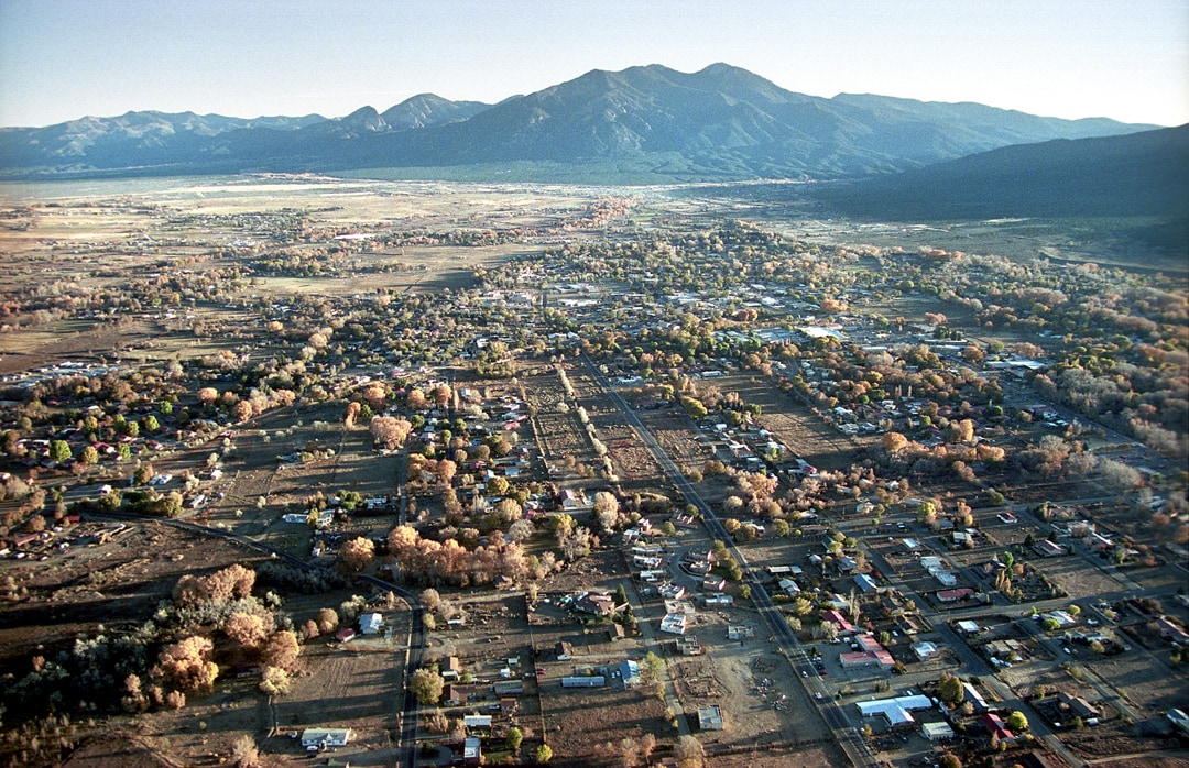 Taos Aerial View - 223 Victor Court