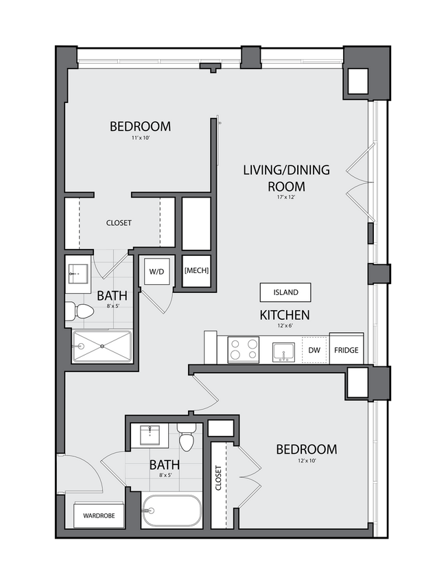 Floorplan - The Channel