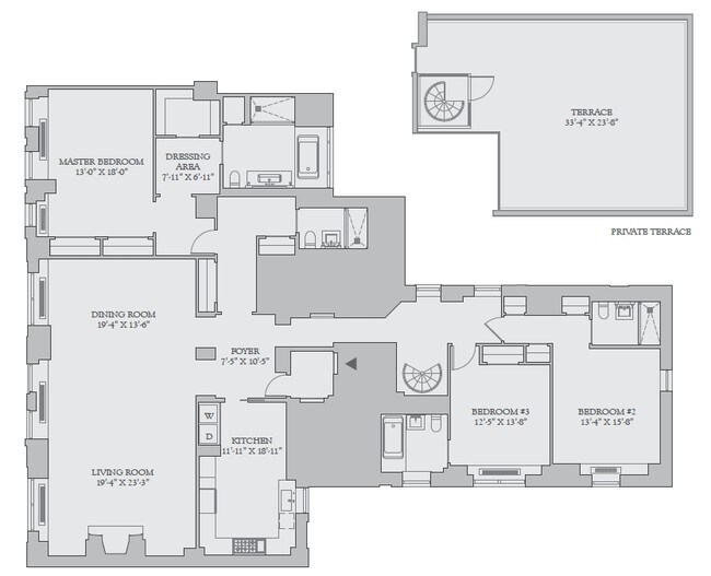 3BR/4BA - Twelve Twelve Fifth Avenue