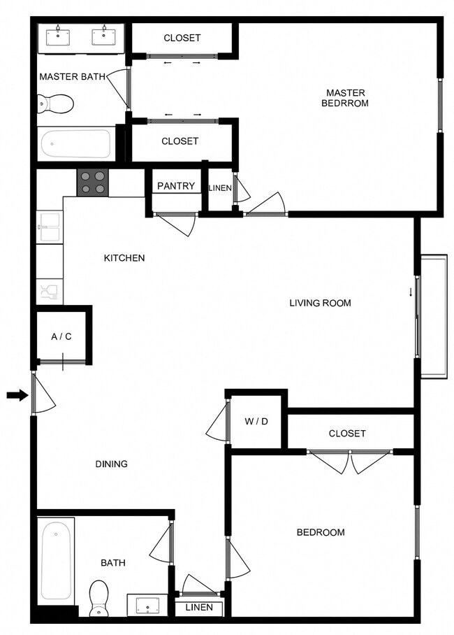 Floorplan - Brownsville Transit Village II