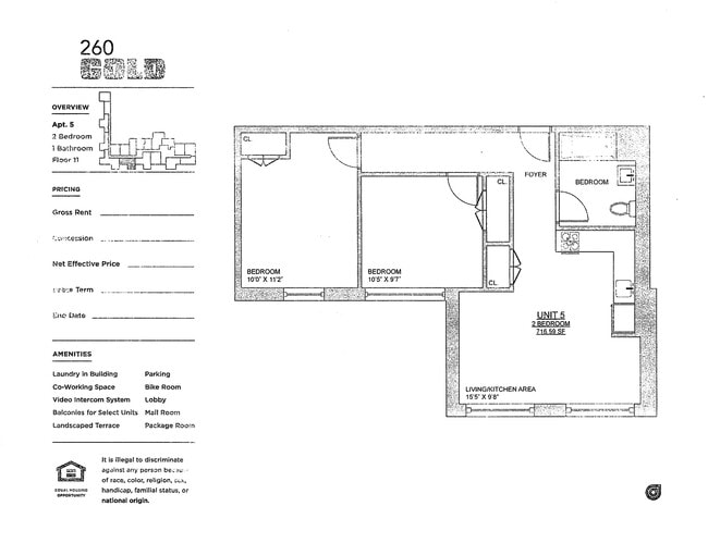 Floorplan - 260 Gold