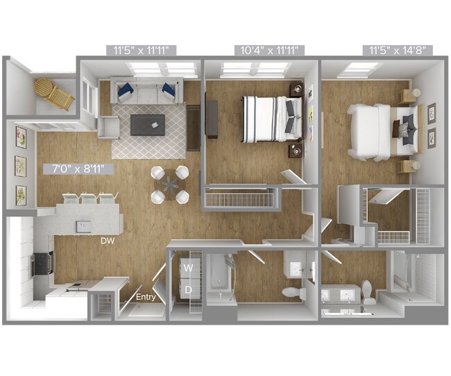 Floorplan - Avalon Wilshire